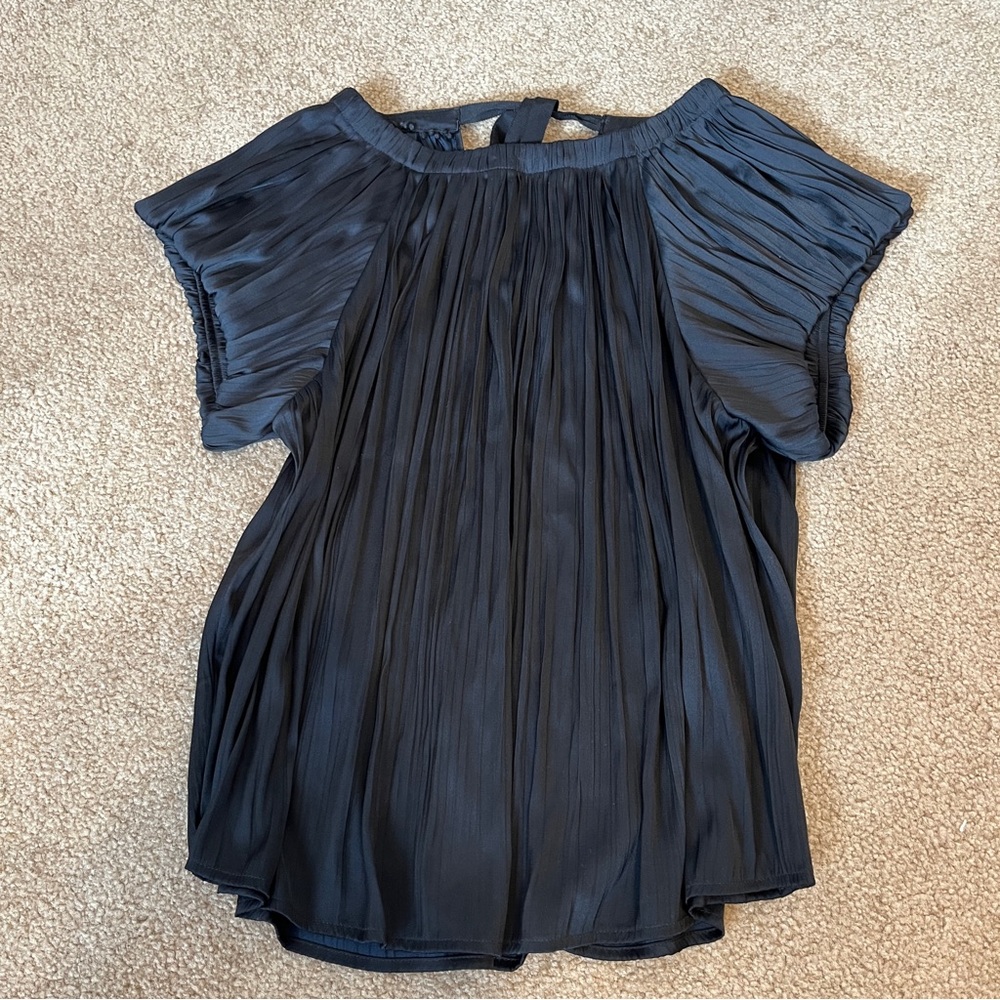 Anthropologie Satin Shirt